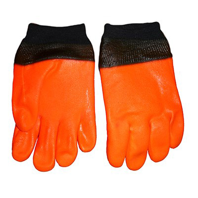 Image PVC Coated Glove - Knitted Wrist, orange