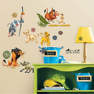 Image Wall Decals - The Lion King