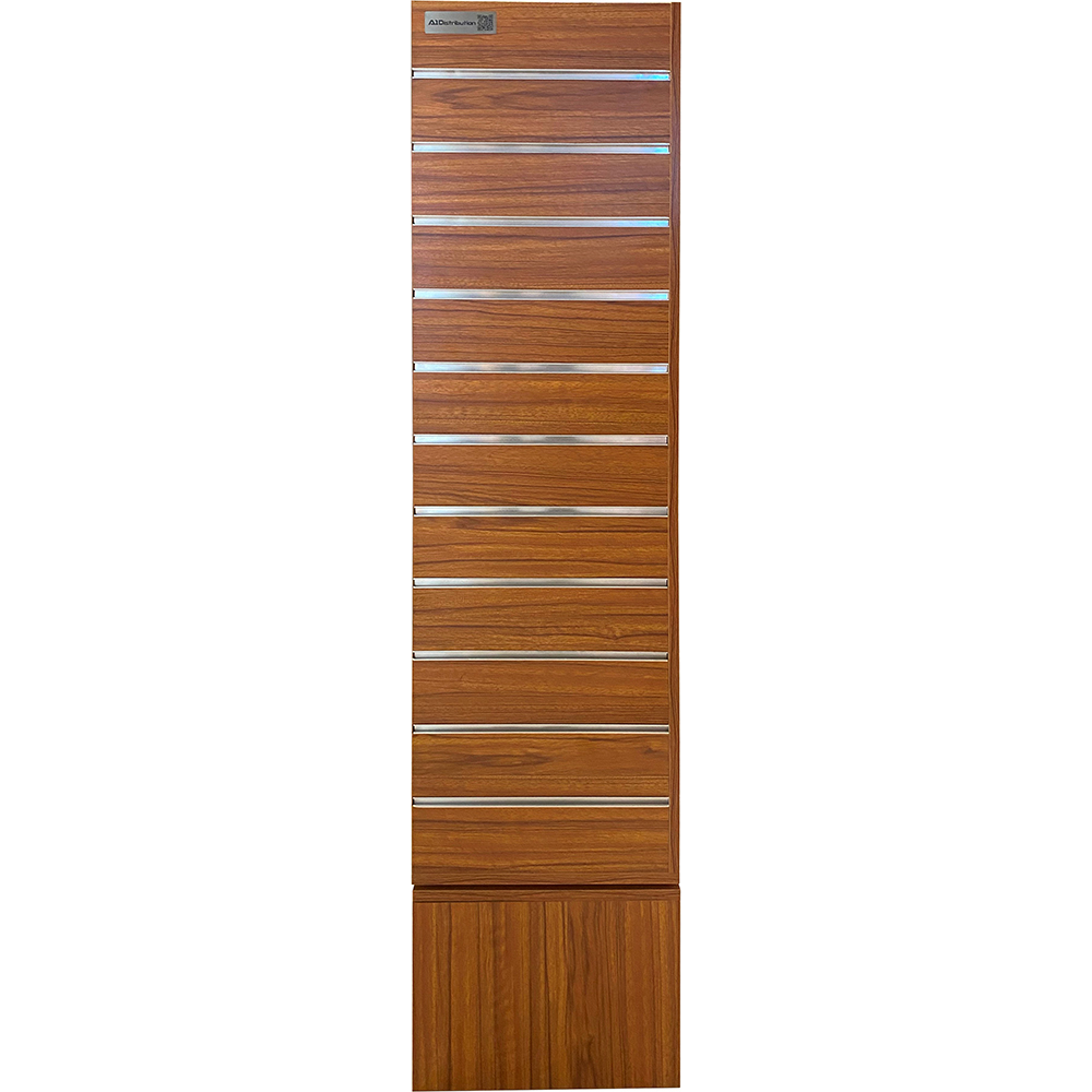 Image Présentoir plancher multi-produits rotatif aspect bois