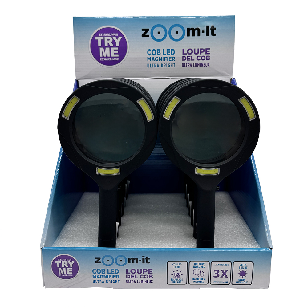 Image COB LED LIGHT MAGNIFIER - in a counter display