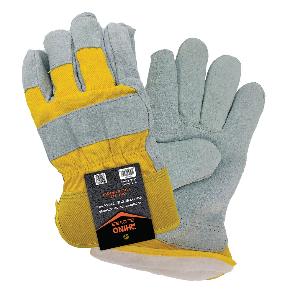 Image Rhino Work Gloves in Cow Leather &  BOA Lining