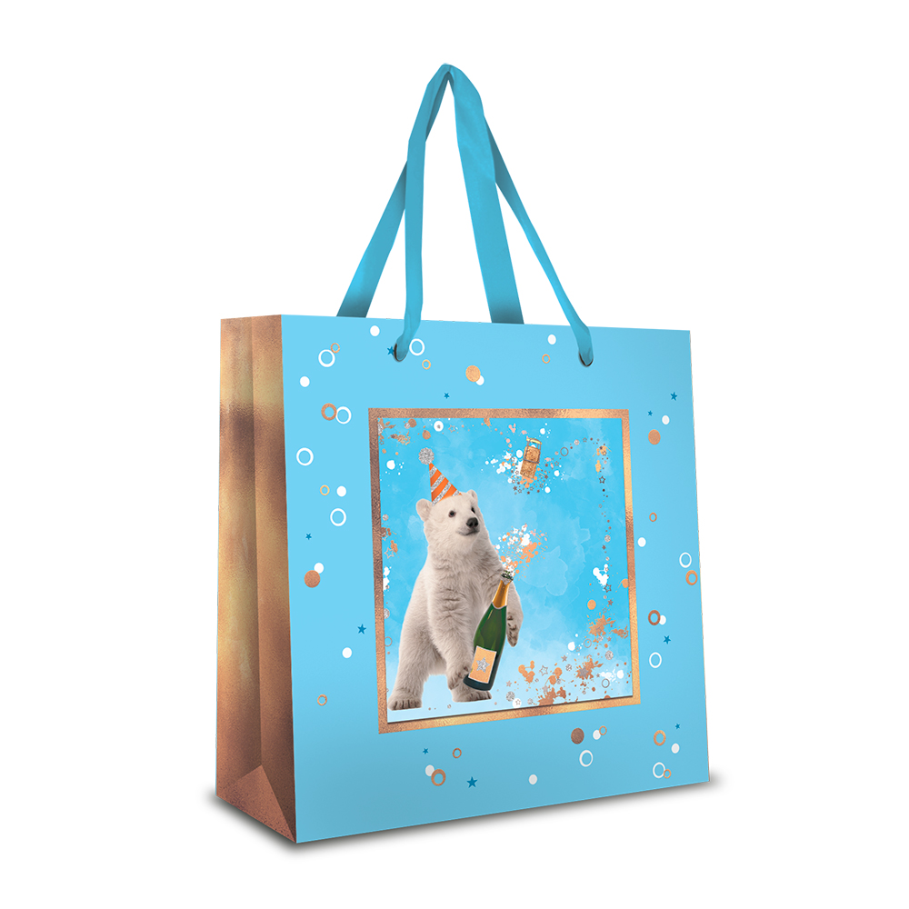 Image 3D Gift Bag - Polar Bear