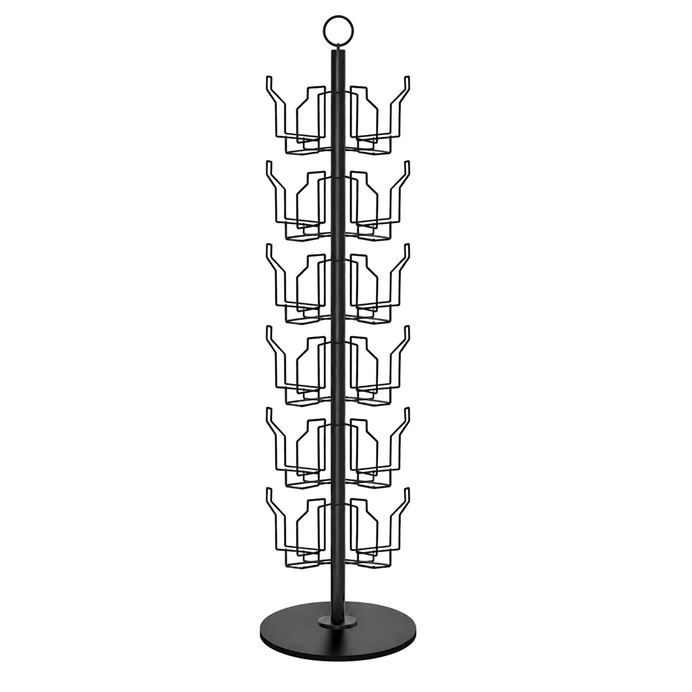 Image Empty Metal Floor Display for Greeting Cards