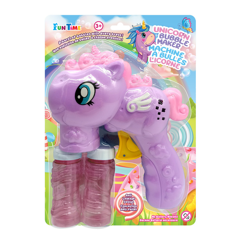 Image Unicorn Bubble Maker / Purple