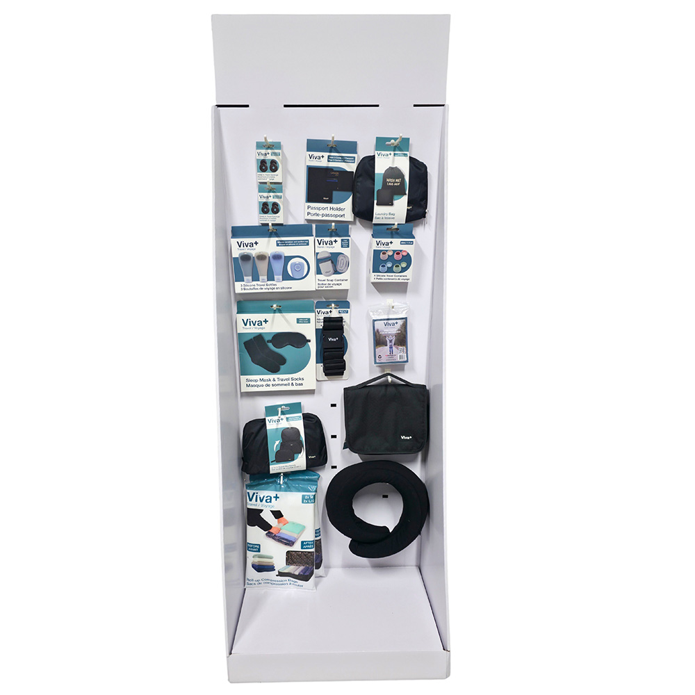Image Cardboard Floor display with 21 pegs