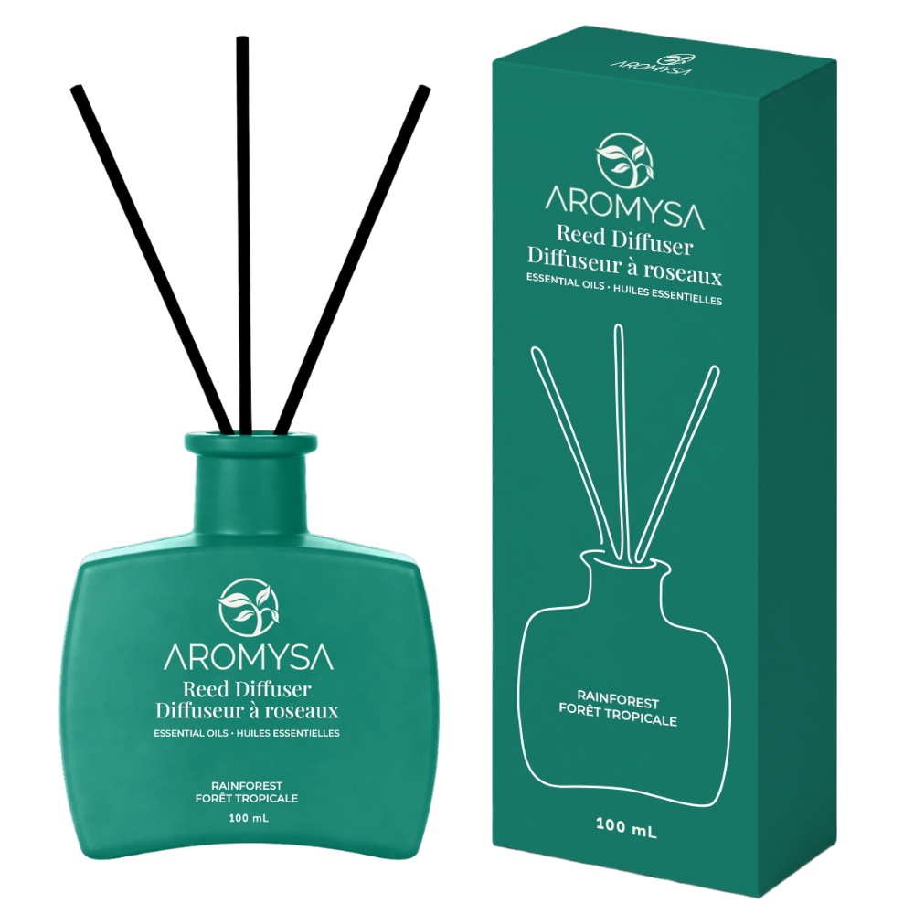 Image Aromysa - Reed Diffuser (100ml)  - Rainforest