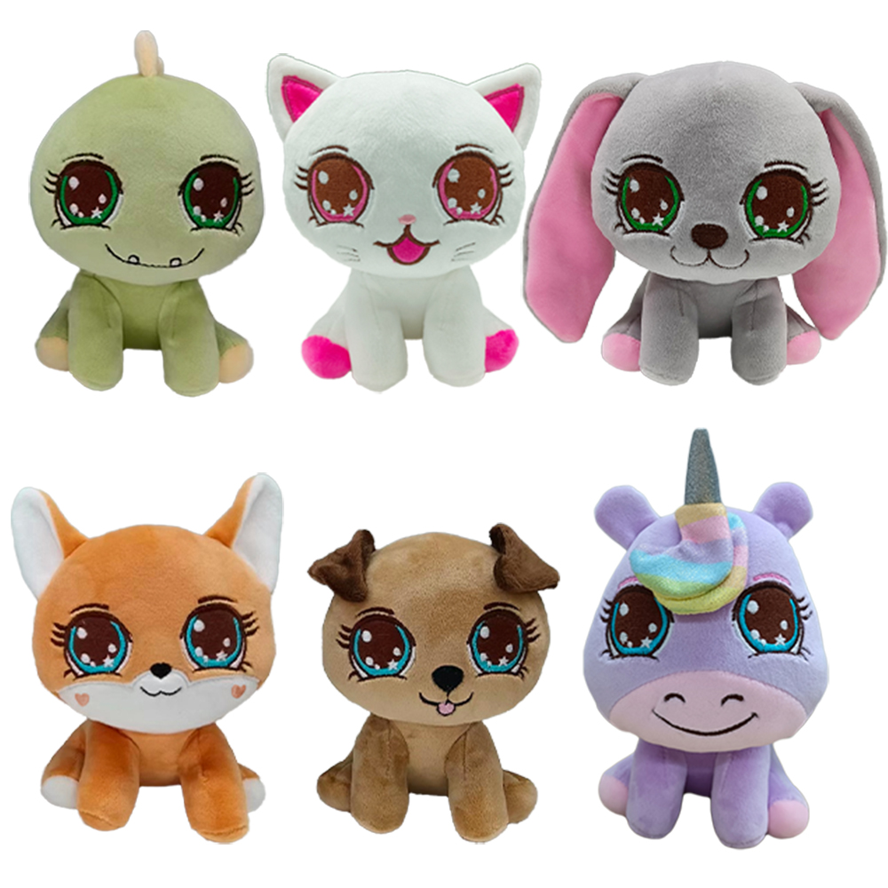 Image GOODIES SERIES 2: 6 Plush Toys, 15cm, sold in a 18pc Assortment on a Hanging Chain