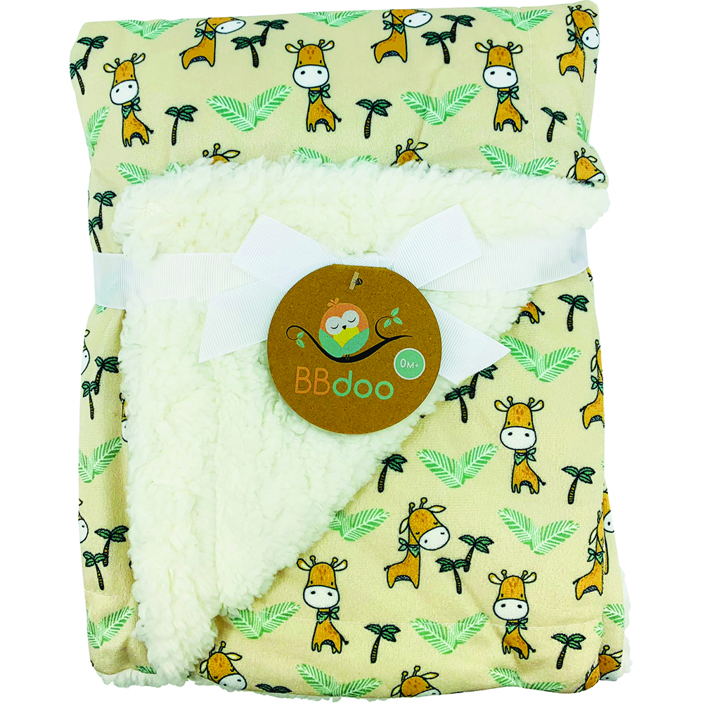 Image Baby Blanket - Giraffe Designs