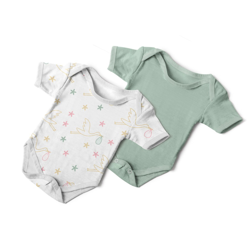 Image Ens. de 2 cache-couches - Série CIGOGNE