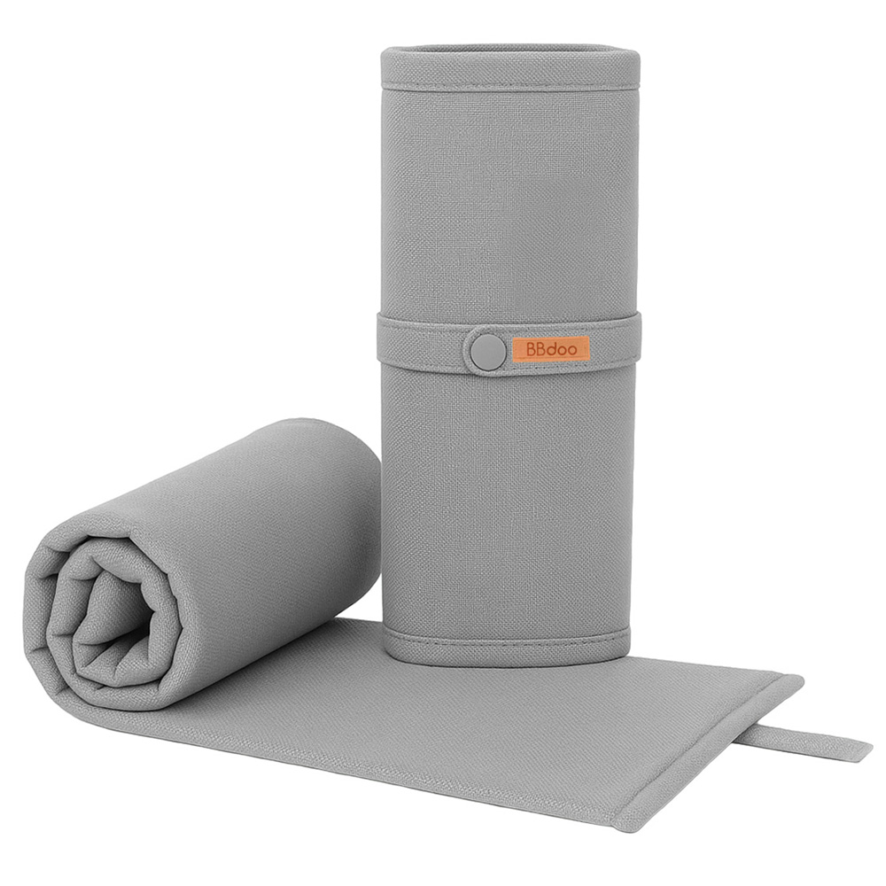 Image Tapis à langer portatif, gris