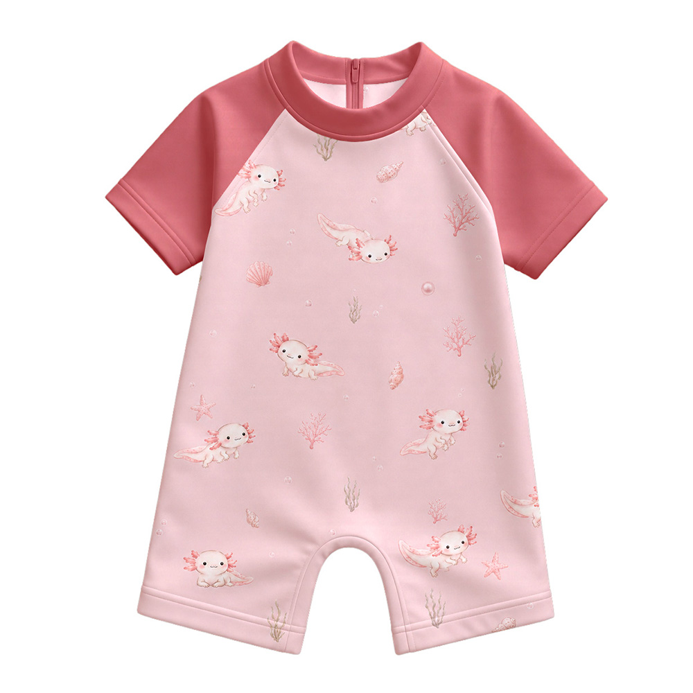 Image Maillot UV une pièce - 12/18 mois - Axolotl