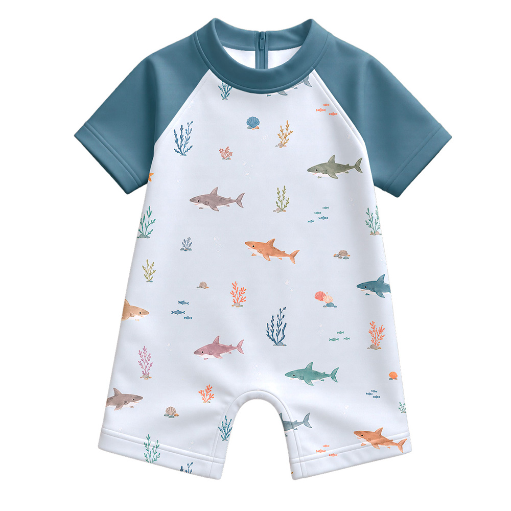 Image Maillot UV une pièce - 18/24 mois - Requin