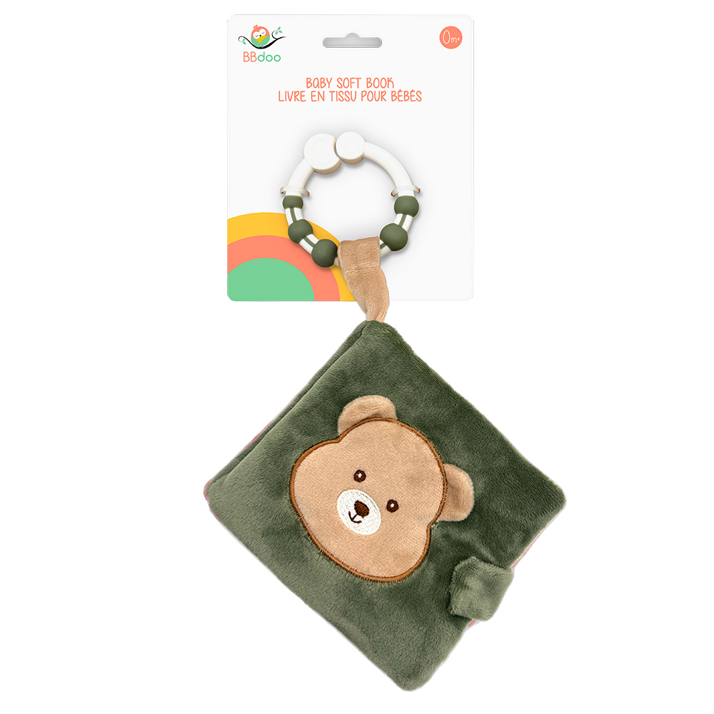 Image Softy Bear Activity Book - Green