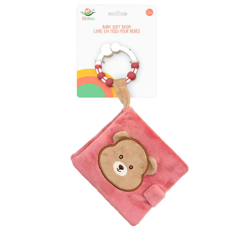 Image Softy Bear Activity Book - Pink