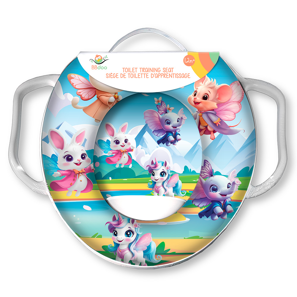 Image Potty Training Toilet Seat - Fairy Animals