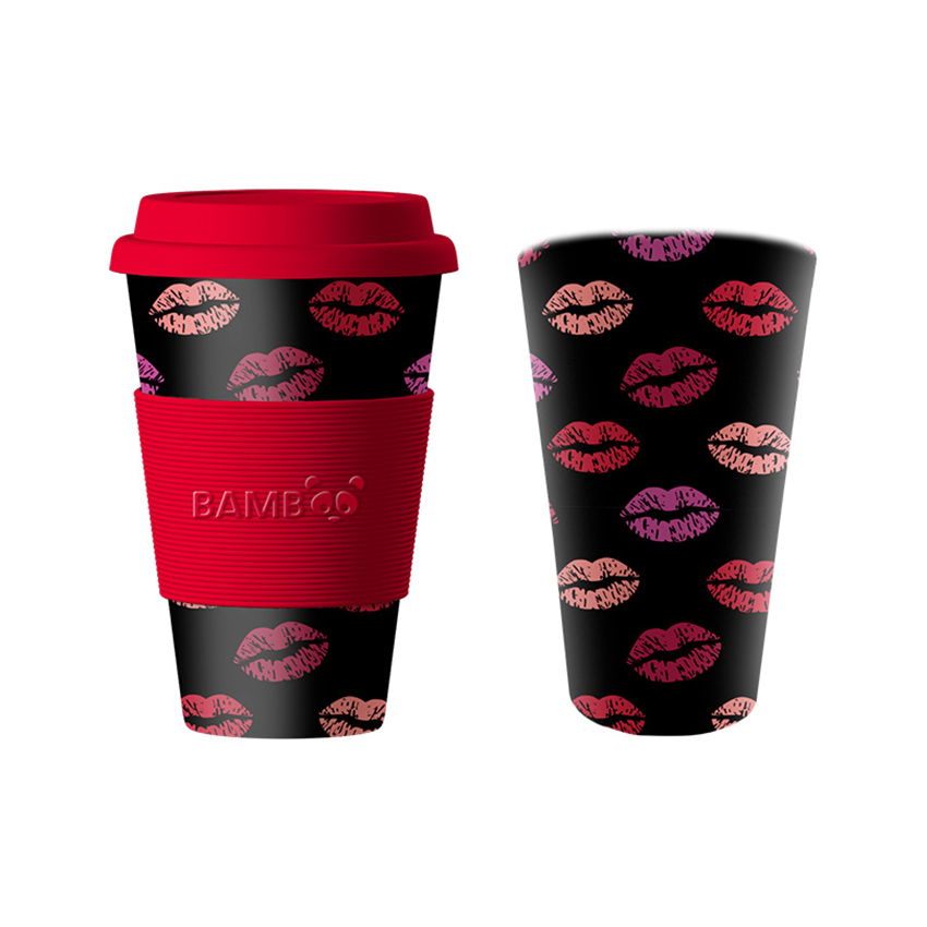 Image Tasse en bamboo, bisous