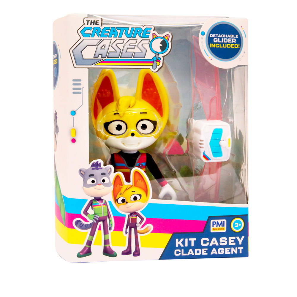 Image Creature Cases - Clade Agents Action Figures with Retractable Wing Suit - 1 Pack Window Box (11.5 cm)