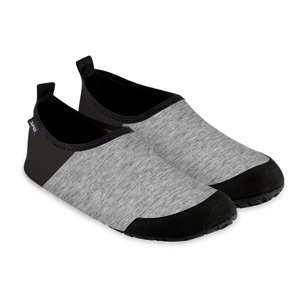 Image Souliers loisir athlétiques, noir et gris - Adulte (4-5H / 5.5-6.5F)