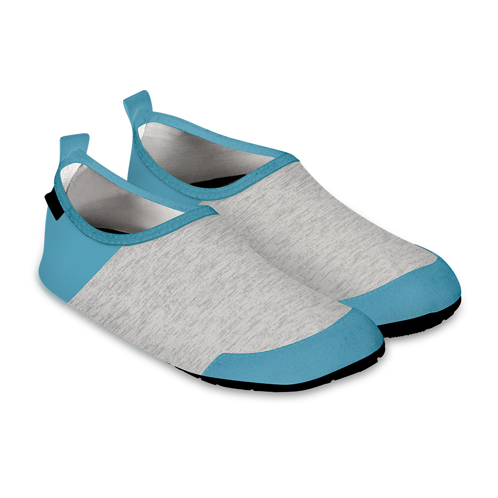 Image Souliers loisir athlétiques, bleu et gris - Adulte (10.5-12H / 12-13.5F)