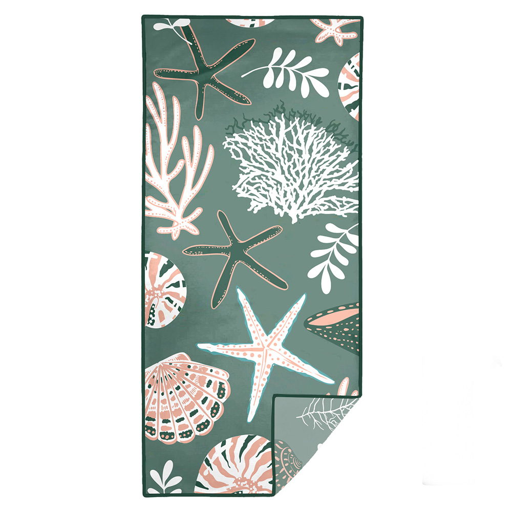 Image DUNES - Quick-Dry Beach Towel with storage bag - Seashells