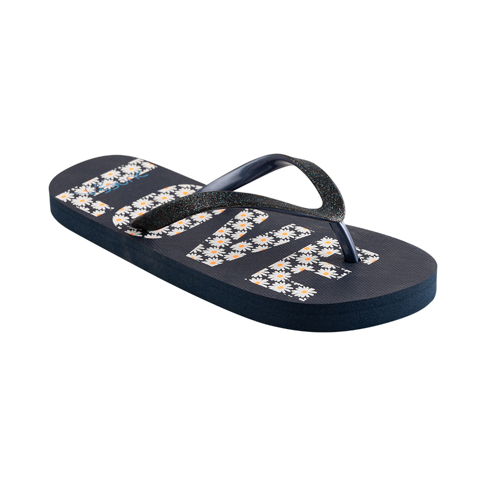 Image Dunes Beach Flip flops Junior Love NAVY