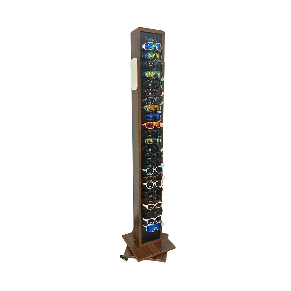 Image Présentoir plancher de lunettes de soleil Dunes – Capacité de 48 pièces