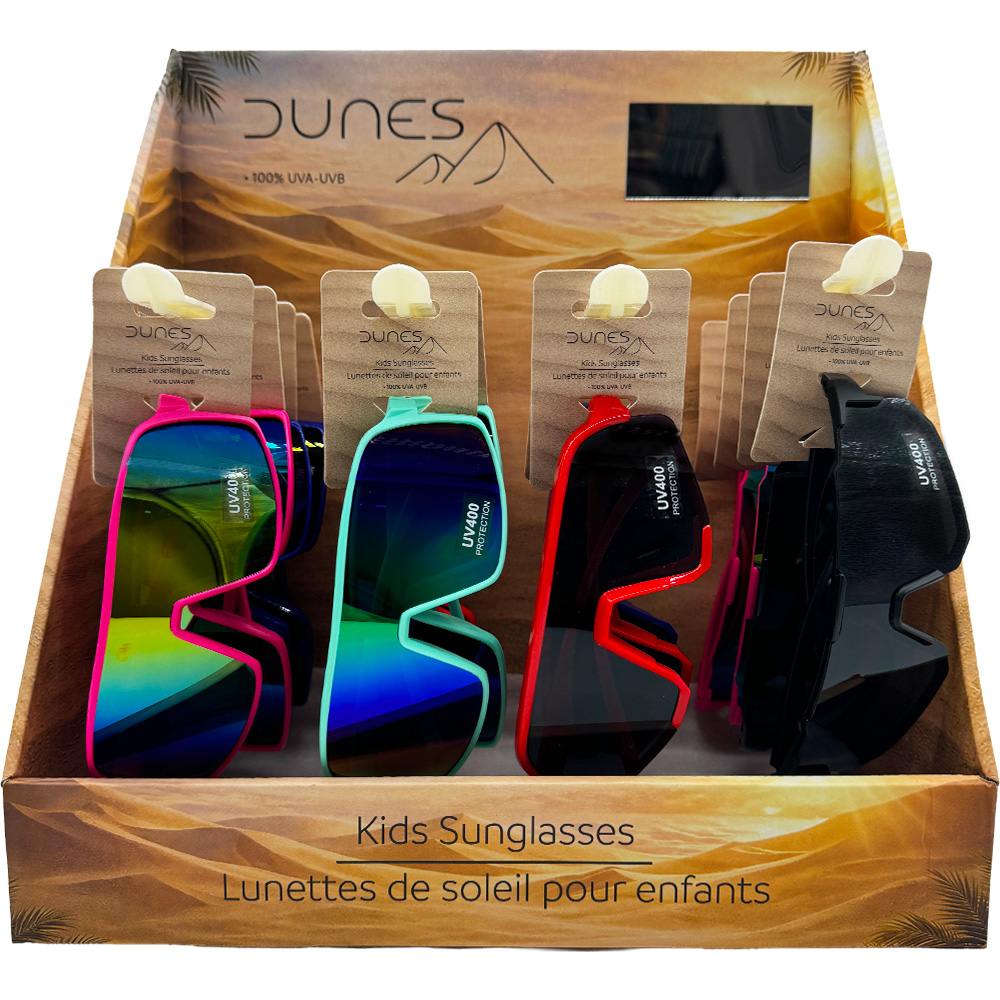 Image DUNES - Kids Sunglasses in a Display - 16 PCS