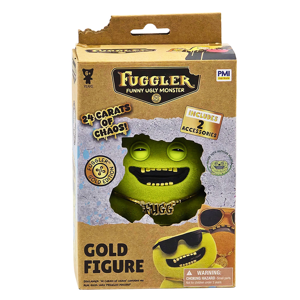 Image Fuggler Gold Figure (11.5 cm) - 1 Pack Window Box
