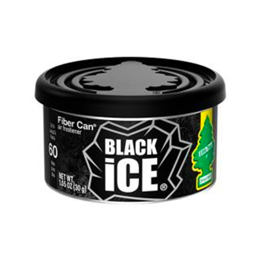 Image Little Trees Fiber Can - Black Ice