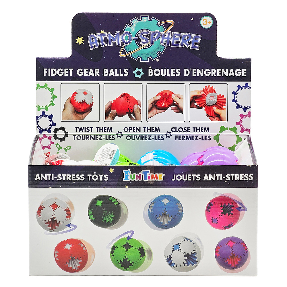 Image Fidget gear ball toys- 8 models available