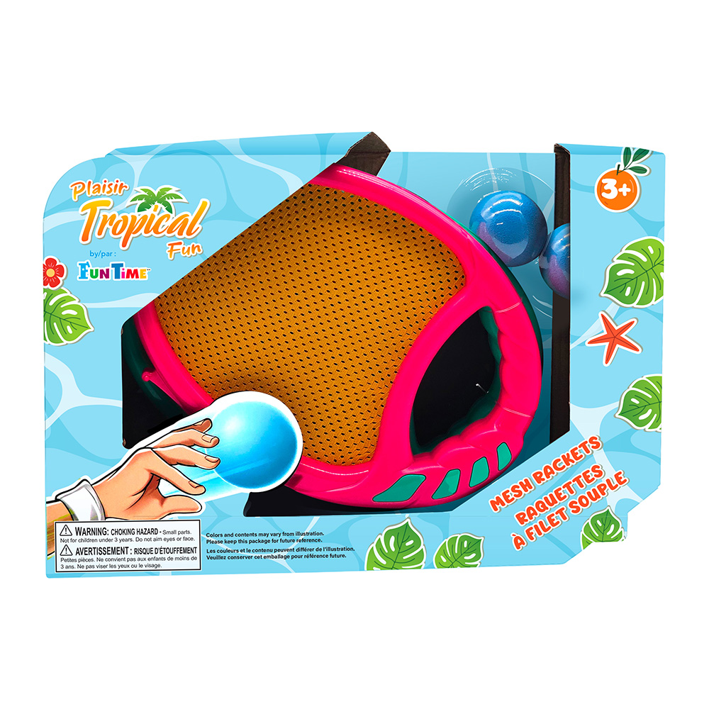 Image Set of 2 Soft Net Rackets wit Balls