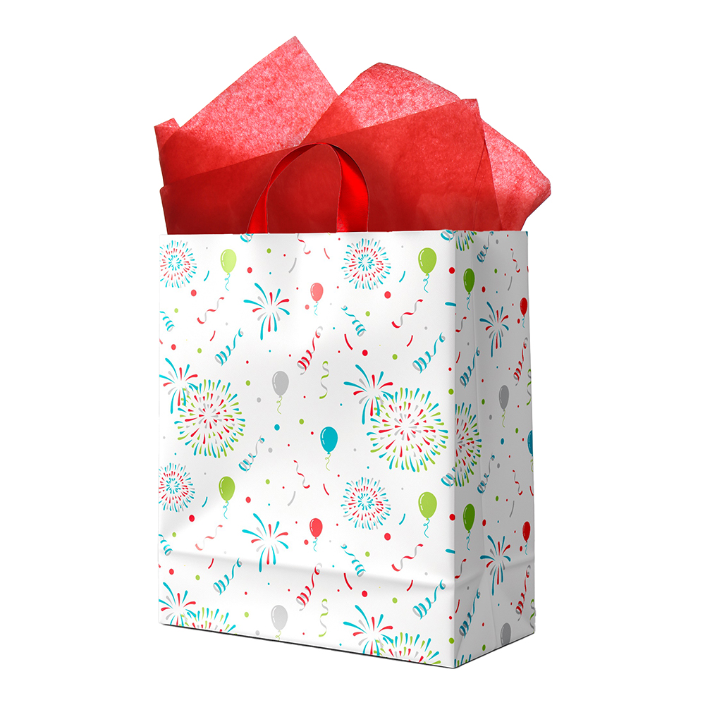 Image Gift Bag - Small - Fireworks, Confettis & Balloons