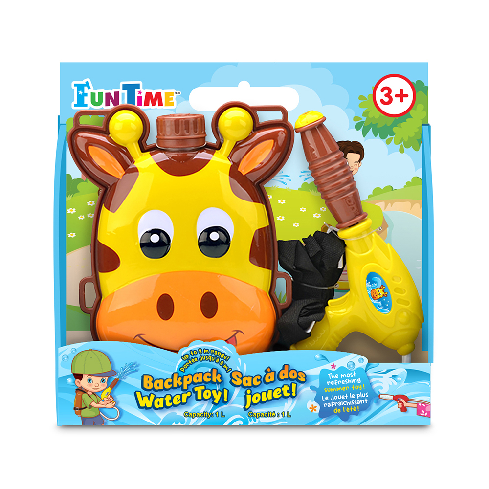 Image Sac à dos jouet d'eau - Girafe