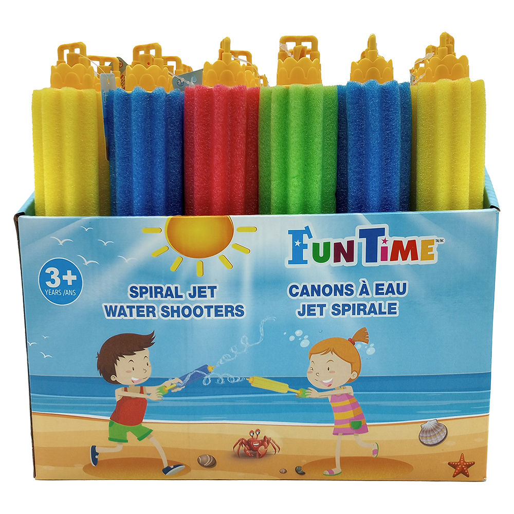 Image Spiral Jet Water Shooter, 4 assorted colors