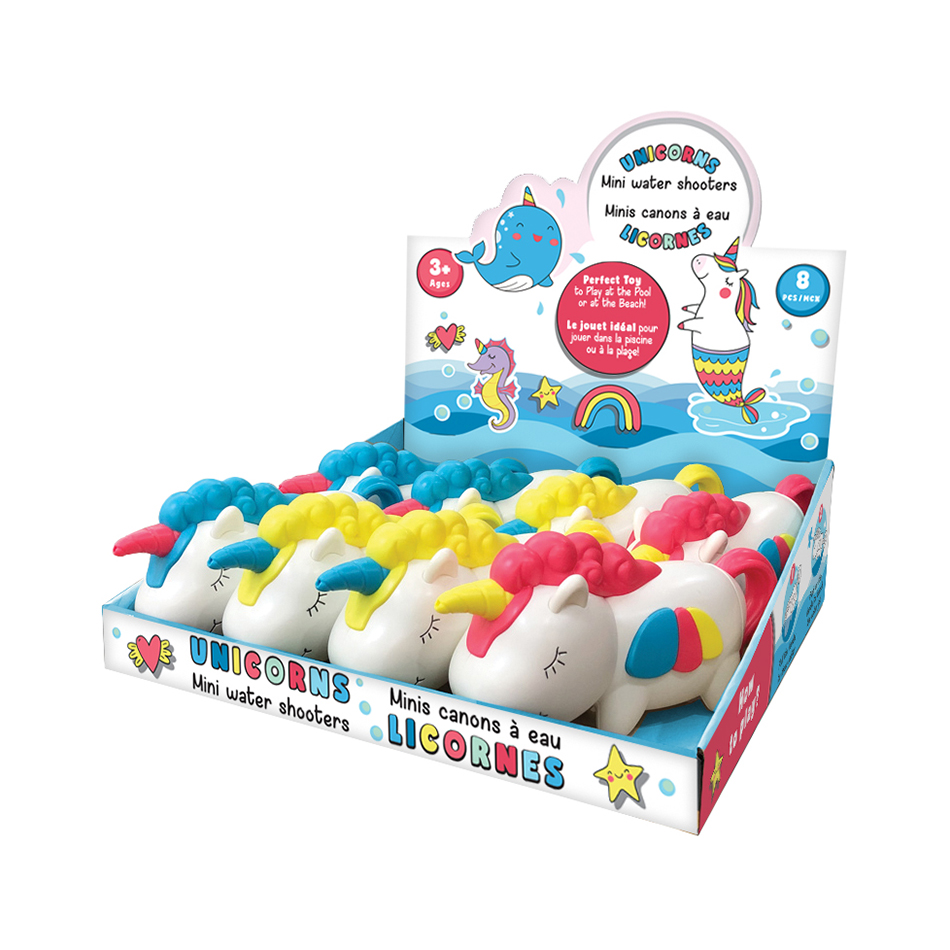 Image Mini Unicorn Water Shooters, assorted colors