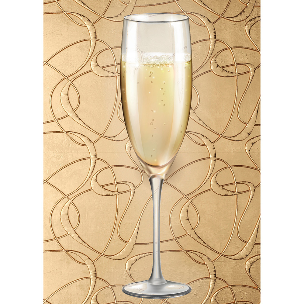 Image Carte de souhaits - Flûte de champagne
