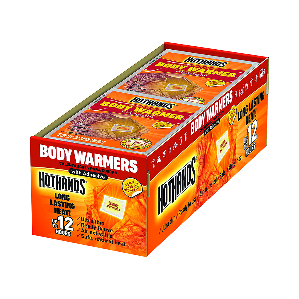 Image HotHands Body Warmers/Pack of 1 with adhesive - Counter Display of 40 packs