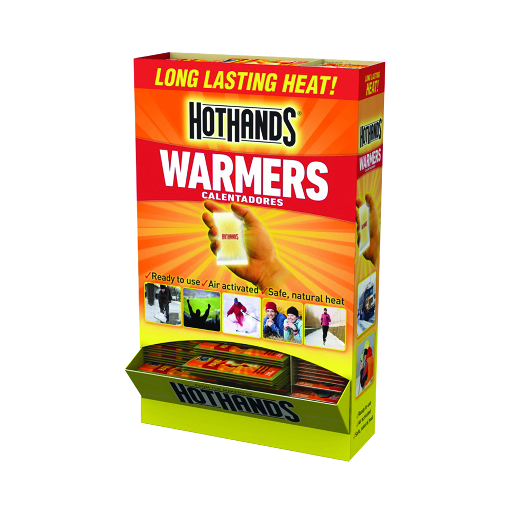 Image GRAVITY - HotHands Warmers Hybrid (floor top or Side Wing) Display, empty, English, 210 units