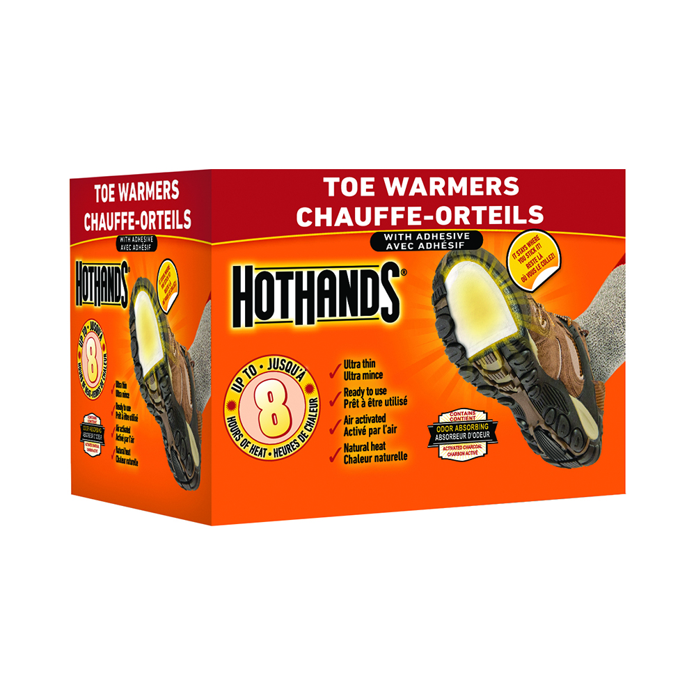Image HotHands Toe Warmers / Pack of 2 - Counter Display of 20 packs