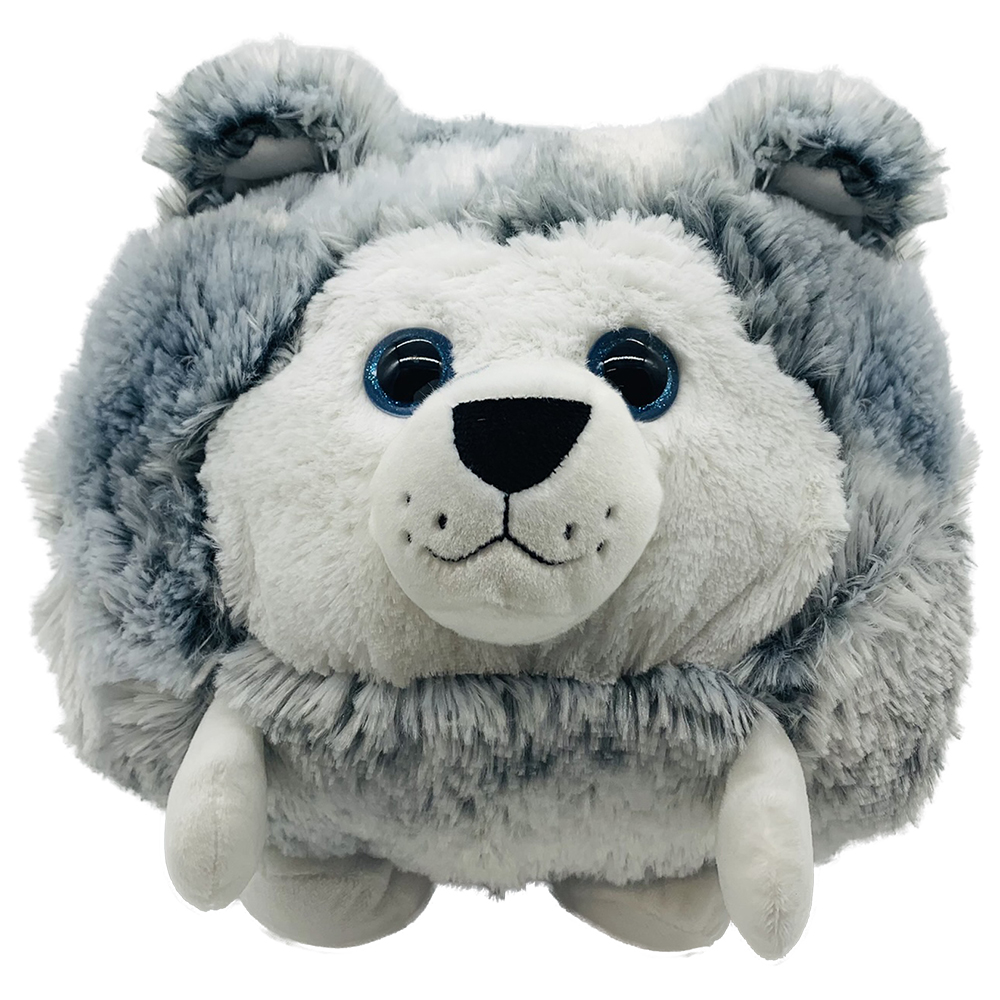 Image Peluche Réchauffe-Mains Husky
