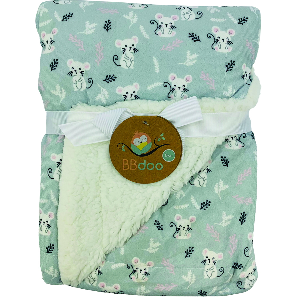 Image Baby Girl Blanket - Mouse Designs