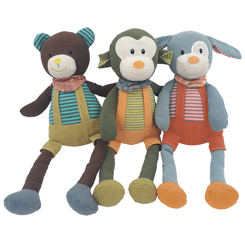 Image The Doodoo Family Deco Plush Assortment: Dog, Monkey, Bear