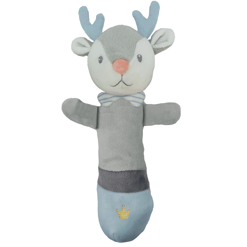 Image Softy Stick Rattle - Deer