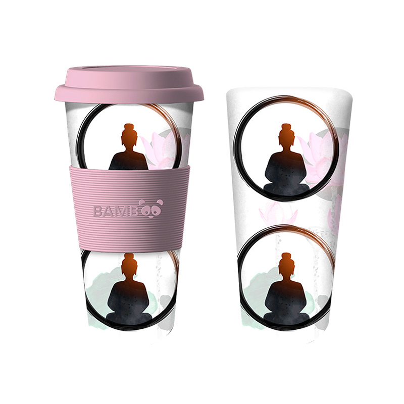 Image Tasse en bambou, Yoga