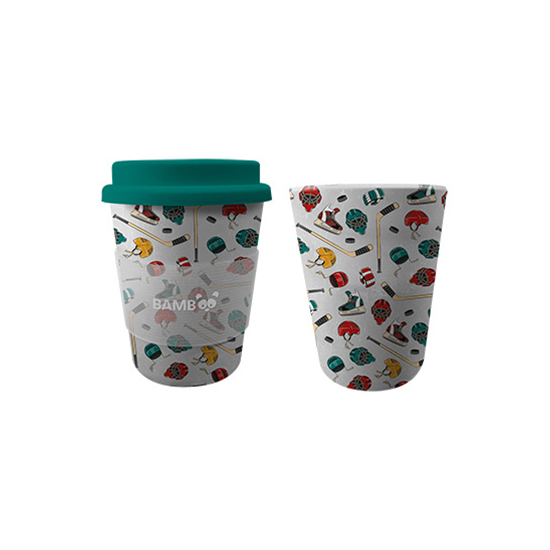 Image Tasse Bambou enfants (9.5 oz) - Hockey