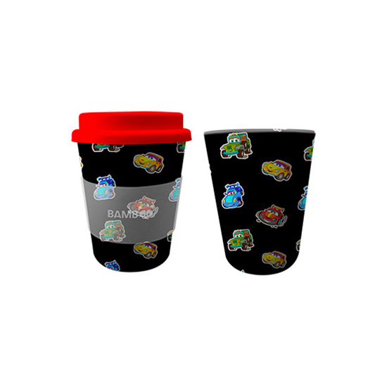 Image Tasse Bambou enfants (9.5 oz) - Voitures