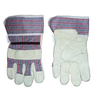 Image Pork Leather Glove - Cotton Back