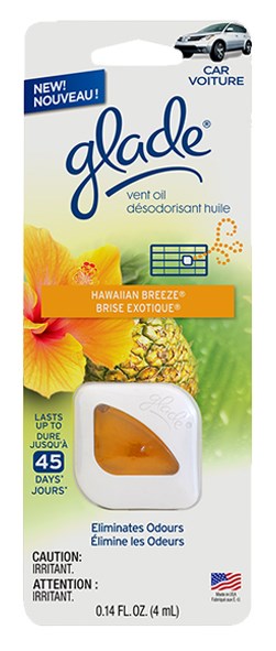 Image Membrane d'huile parfumée Glade - Brise exotique