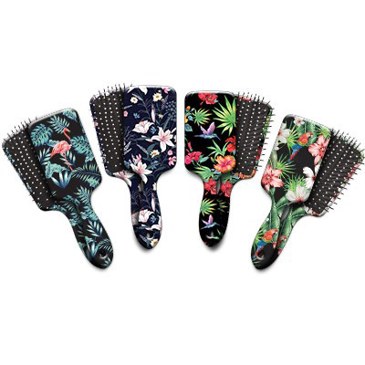 Image Brosses à cheveux pour adultes - Série Tropicale - Assortiment de 12 mcx