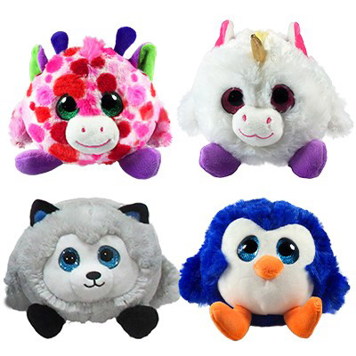 Image Peluches BUBBLIES, assorties, 5''